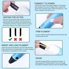 3D Pen For Children 3D Printing Drawing Pen DIY Funny Set for Kids Chidren Birth
