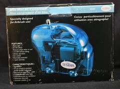 Testors 50204 Blue Mini Air Compressor for Airbrush – New in Box NIB ¼ NPT 35psi