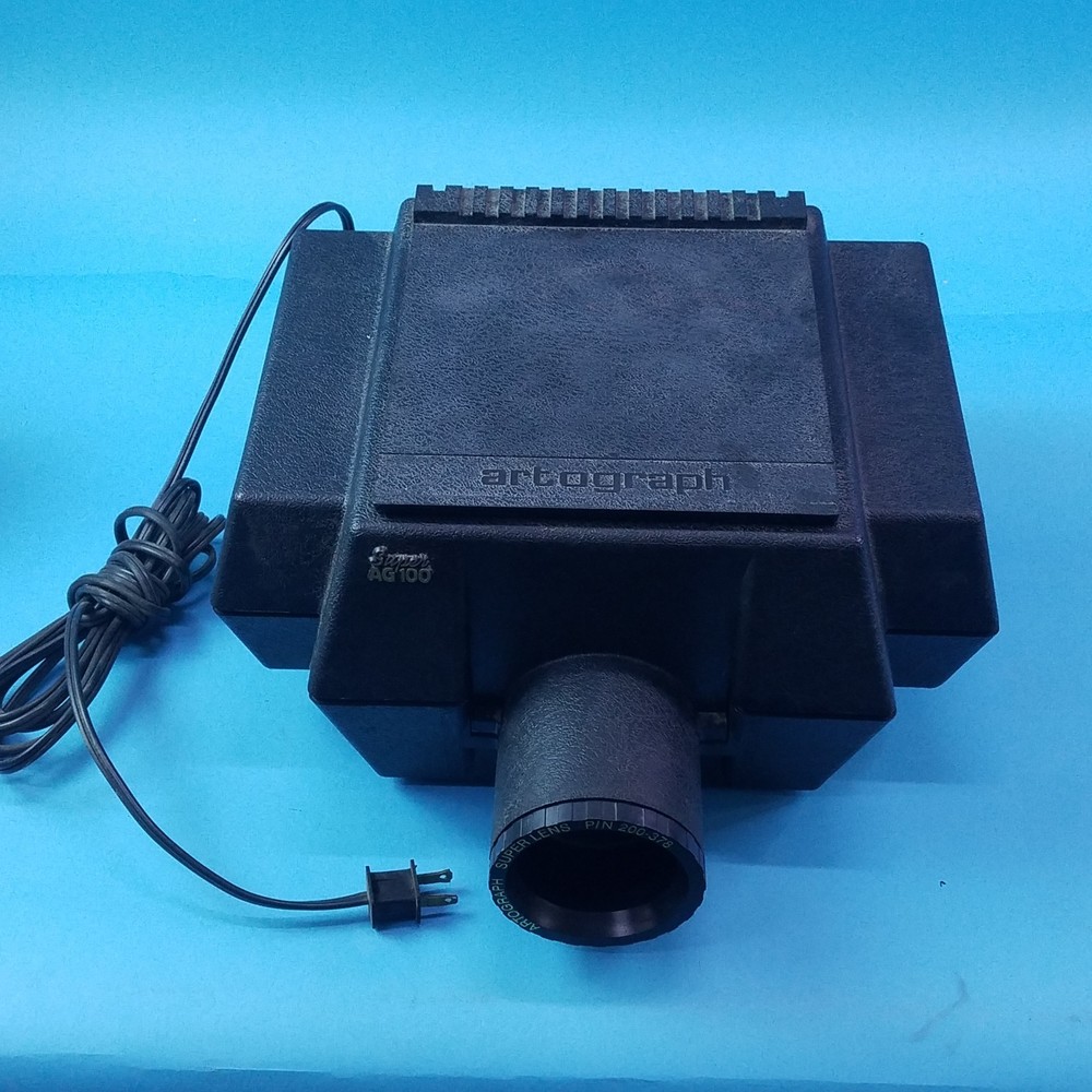 Artograph Super AG 100 Art Tracing Projector Super Lens As is read Condition