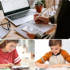 Morandi-Inspired 6pcs Gel Pens with Soft Grip – For Office & School Supplies