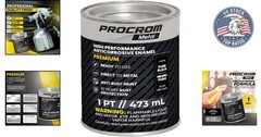 16 Oz Gloss Black Paint for Metal – Direct-to-Metal, Indoor/Outdoor