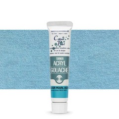 Turner Color Acrylic Gouache, Colorpearl Aqua, AG020415, 20ml