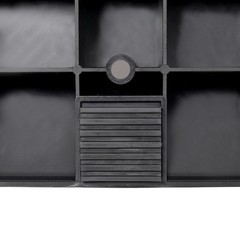4 Pack Anti-Slip Hard Plastic Tire Saver Ramps with Carry Bag for Easy Storage