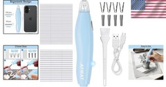 Electric Eraser Kit with 140 Refills Rechargeable, Cordless, Precision Drawing