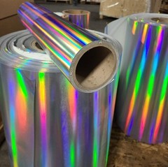 Rainbow Holographic Self-Adhesive Decal Sticker Vinyl 15″ inch by 50′ feet