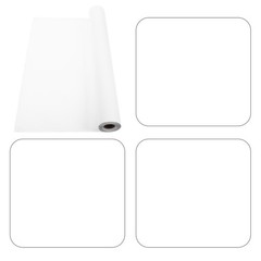White Craft Paper Children’s Drawing Roll Toddler Paint for Easel