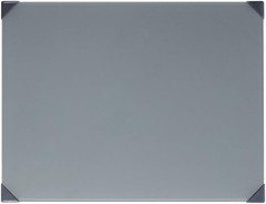 POSH Glass Artist Palette | Neutral Grey, 9 X 12 Inches | Tempered Glass Palette