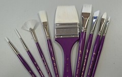 Wide selection Artist Synthetic Sable brushes to choose from -Short Handle