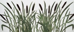 3 Pack Spray Paint Camouflage Stencils Camo Jon Duck Blind Boat Jeep CATTAILS