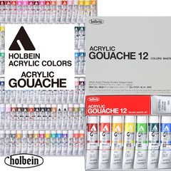 Holbein Acrylic Gouache 109 Color Set D436 Professional Matte Paint Japan New