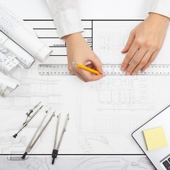 Architectural Vellum Paper 18″ x 24″ Translucent White Border 10 Sheets