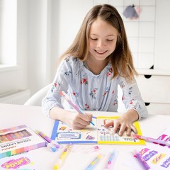 Color Layering Double Sided Markers,16pcs 32Colors Dual Tip Magic Markers,Bro…