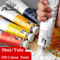 50Ml Oil Paint High Saturation Faster Drying Time with Creamy Texture and Consis