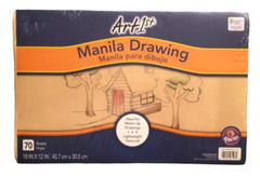 Pacon PAC103198 Art1st 70 Sheet Manila Drawing Papers 18″ x 12″