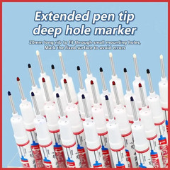 20Mm Waterproof Long Nib Head Markers Deep Hole Marker Pen for Metal Carpenter W