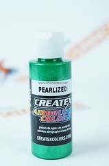 Createx Airbrush Colors 5305 Pearl Green 2oz. water-based pearlized paint