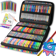 320 Pack Gel Pens for Adult Coloring Book, 160 Colors Artist Pens Include 156 Ge