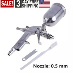 Magic Spray Gun Sprayer Airbrush Alloy Painting tool 0.5mm Nozzle 150ml set