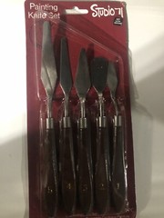 STUDIO 71 5-Piece Painting Knife Set. NEW, In Original Packaging FREE SHIPPING