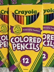 Crayola Colored Pencils 12 Assorted Colors (5 pack)