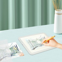 LED Bright Light Pad Portable Wireless Light Board Light Pad ABS 3000-6500K