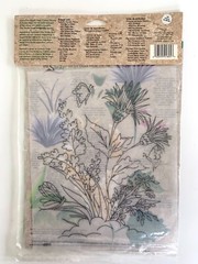 Plaid One Stroke Magic Canvas Preprinted Painting Canvas 1805 Wildflowers 8 x 10
