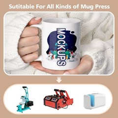 Sublimation Coffee Mugs Tazas Para Sublimar 11 oz Blank Bulk Coffee Mug White