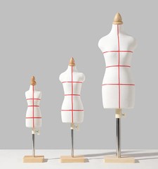 Mini Mannequin Doll Dress Form Tailor Dressmaker Sewing DIY Dollhouse Miniature