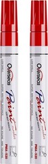 2 x Medium Tip Red Paint Markers – Non-Toxic, Waterproof Art Pens for Crafts