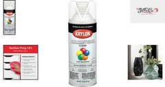 Satin Crystal Clear Finish – 11oz Krylon COLORmaxx for Crafting & DIY Projects