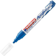5100 Acrylic Marker Medium – Dark-Blue – 1 Waterproof Acrylic Paint Marker – rou