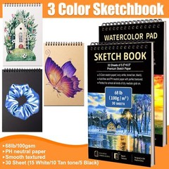 Art Supplies Drawing Pencils Set – 76 Pack Pro Sketching Kit with Sketchbook