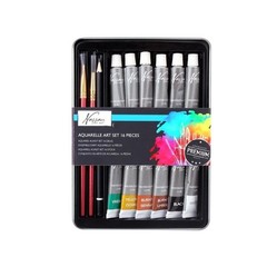 Art Sensations Nassau Fine Art AR0500/GE Watercolour Tin – White Normal