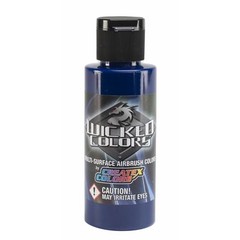 Createx Wicked Colors W061 Detail Cobalt Blue 16oz. water-based airbrush paint