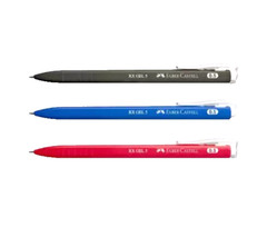 FABER-CASTELL RX GEL PEN (1 Box – 10pcs blue, red and black ) X 3 Boxes