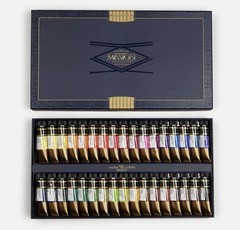 Mijello Mission Gold Class Watercolor Paints MWC-1534 15ml X 34 Color