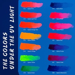 Watercolor Paint 14 Vibrant Neon Colors Watercolor Tubes, 5ml Each Tube, Art …