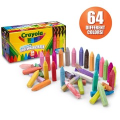 Crayola Ultimate Washable Chalk Collection 64Ct Essential Easter Basket