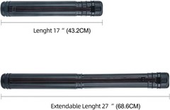 Extendable Plastic Poster Storage Tube 17-27 Inches Waterproof Art Blueprint …