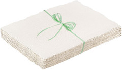 50 Sheets Deckled Edge Paper 4 x 6inch, 160 GSM Handmade Paper Rough/Textured…