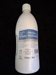 Artist’s Loft Soft Body Acrylic Paint, White 1QT/0.94L Bright Non Toxic