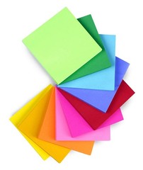 Hygloss Note Paper Cube – 3″ Square x 3″, 500 Sheets, 10 Assorted Colors
