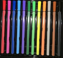 Colorama Art Supplies 50 Piece Set Oil Pastels Markers Pencils Paints & More