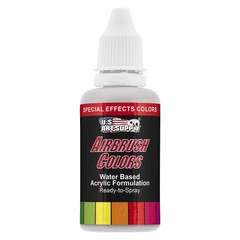 US Art Supply 1-Ounce Special Effects White Pearl Airbrush Paint
