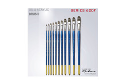 Rubens Artist Oil Acrylic Painting Paint Filbert Brushes 620F Series