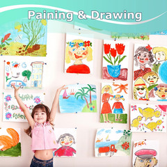 17.8″x1500″(125′) White Wrapping Paper, White Easel Paper for Sketching Painting