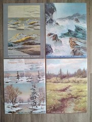 Vintage Walter T Foster Seascapes Landscapes Art Instruction 12 Book Lot Boats