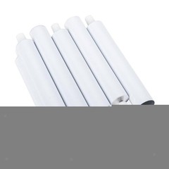10 Pieces Empty Aluminum Tubes 50 ml Paint Tubes for Craft Gouaches Pigments