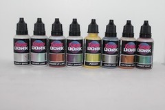 Turbo Dork Paints Lot of 8 waterbased acrylic color changing paint