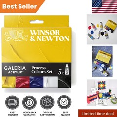 Creative Freedom – Galeria Acrylic Paint Set, 5 x 60ml Tubes in Satin Finish